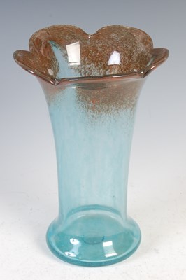 Lot 548 - A Monart vase, undocumented shape