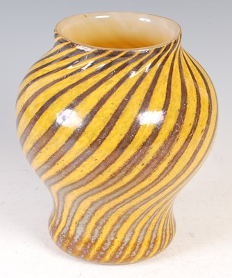 Lot 554 - A Monart vase, shape C