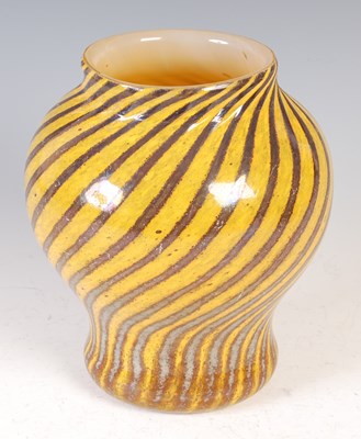 Lot 554 - A Monart vase, shape C