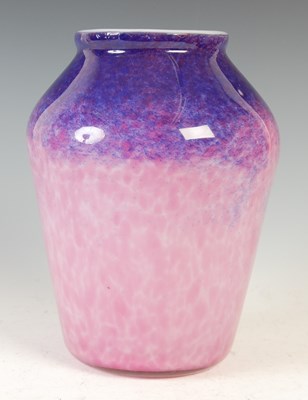 Lot 556 - A Monart vase, shape EA