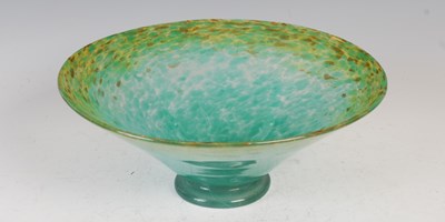 Lot 539 - A Monart bowl, shape MB