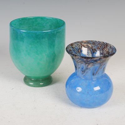 Lot 541 - Two small Monart vases