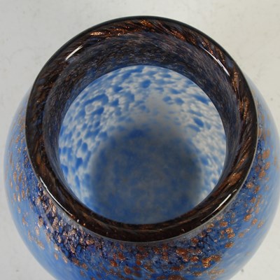 Lot 542 - A Monart vase, shape N