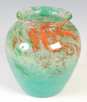 Lot 559 - A Monart vase, shape HF