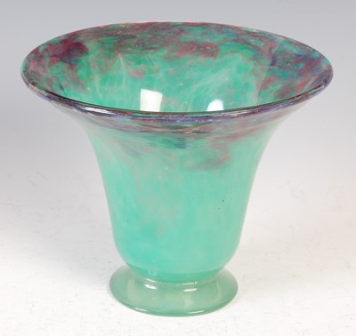 Lot 564 - A Monart vase, shape TB