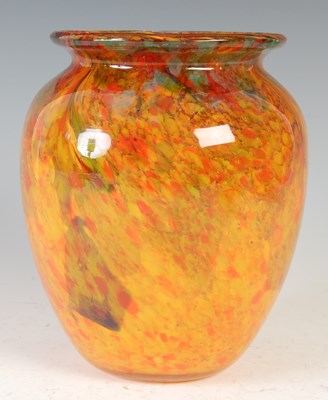 Lot 565 - A Monart vase, shape HF