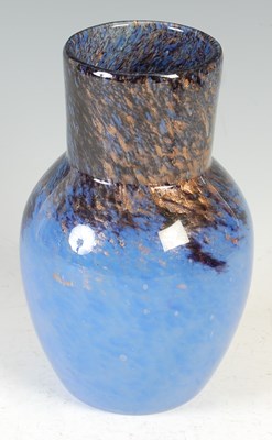 Lot 566 - A Monart vase, shape UE