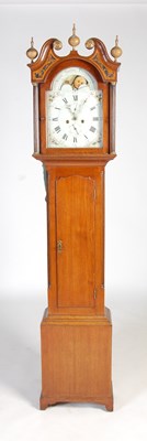 Lot 2 - A George III oak longcase clock, JOHN SMITH,...