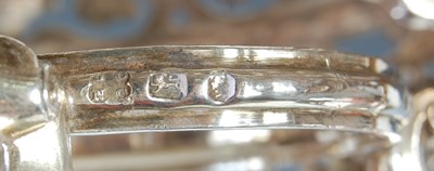 Lot 441 - A Victorian silver tea kettle on stand, Sheffield, 1853