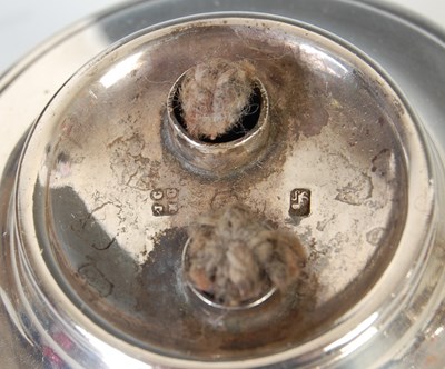 Lot 441 - A Victorian silver tea kettle on stand, Sheffield, 1853