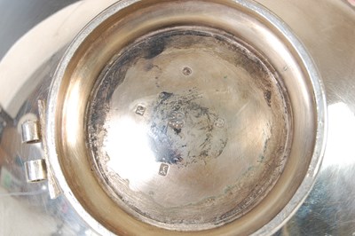 Lot 441 - A Victorian silver tea kettle on stand, Sheffield, 1853