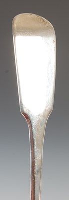 Lot 382 - A Victorian silver stilton scoop, London, 1843