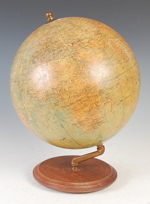 Lot 151 - An early 20th century Philips 12" terrestrial globe