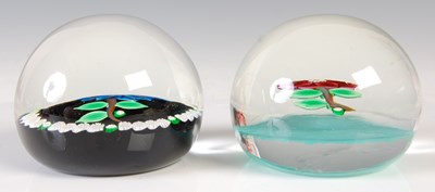 Lot 595 - Two Paul Ysart style paperweights