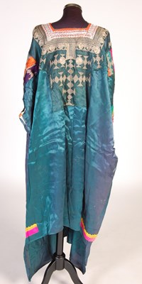 Lot 192 - A vintage Yemini, Wadi Dawan, ladies green ground dress