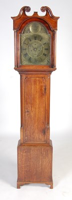 Lot 3 - A George III oak longcase clock, JNO. THOMSON,...