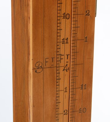 Lot 85 - W. & T. Avery Ltd, Birmingham, a vintage oak and brass weighing scale