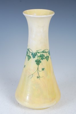 Lot 603 - A Ruskin pottery vase, dated 1908