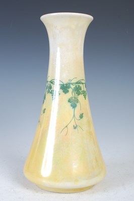 Lot 603 - A Ruskin pottery vase, dated 1908