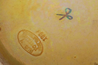 Lot 603 - A Ruskin pottery vase, dated 1908