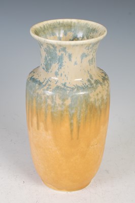 Lot 604 - A Ruskin pottery vase, dated 1931