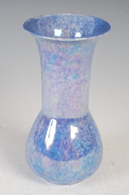 Lot 609 - A Ruskin pottery vase, dated 1924