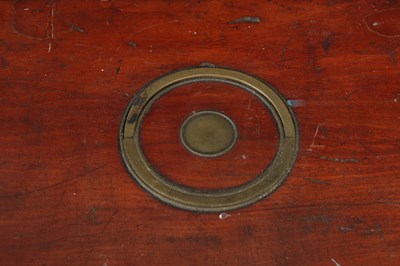 Lot 135 - A 19th century mahogany and brass bound gun case, John Dickson & Son, Edinburgh