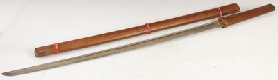 Lot 759 - A Japanese Samurai sword, late 19th / early 20th century