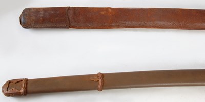 Lot 760 - An early 20th century World War II Japanese officers Samurai sword