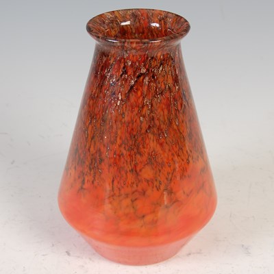 Lot 545 - A small Monart vase, shape S