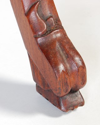 Lot 8 - A Chinese dark wood urn stand, early 20th century