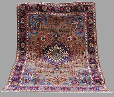 Lot 132 - A Persian Tabriz carpet, mid-20th century