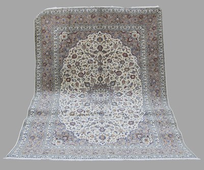 Lot 131 - A Persian Kashan carpet, 20th century