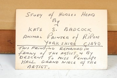 Lot 348 - Kate S Badcock (fl. 1889)