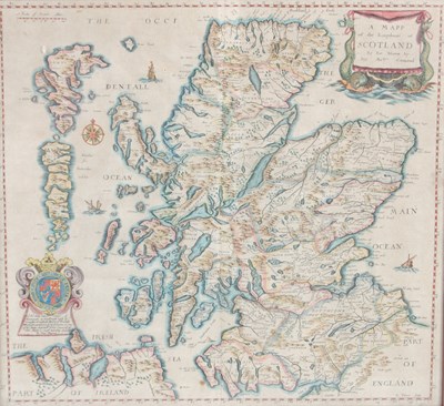 Lot 165 - Blome (Richard) (1635-1705), A mapp of the Kingdome of Scotland, 17th century