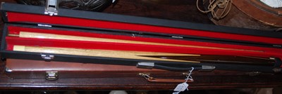 Lot 477 - A cased Stephen Hendry edition Lindop snooker...