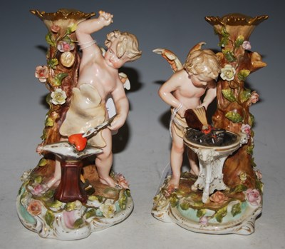 Lot 19 - A pair of late 19th/ early 20th century...