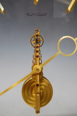 Lot 21 - A Jaeger Lecoultre gilt metal...