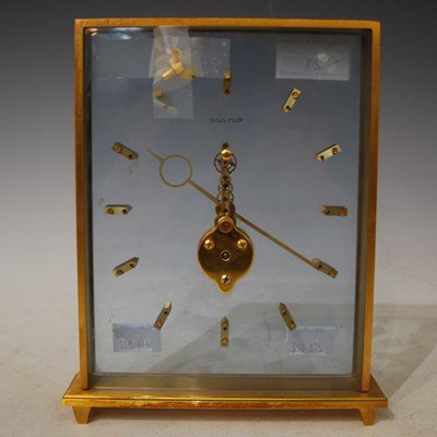 Lot 21 - A Jaeger Lecoultre gilt metal...