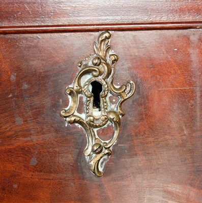 Lot 11 - A 19th century Scottish mahogany sideboard,...
