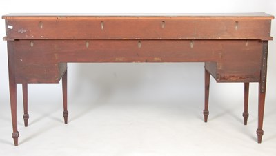 Lot 11 - A 19th century Scottish mahogany sideboard,...
