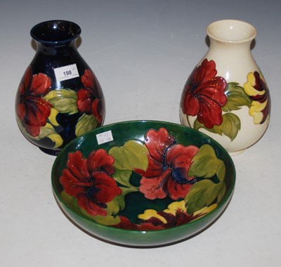 Lot 198 - A Moorcroft pottery vase, decorated with...