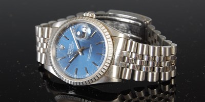 Lot 440 - A stainless steel Rolex Oyster Perpetual...