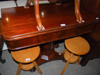 Lot 909 - A late 19th / early 20th century mahogany fold-...