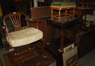 Lot 921 - A collection of assorted furniture comprising...