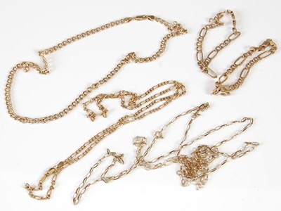 Lot 451 - A collection of 9ct gold jewellery, to include...