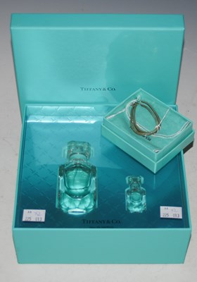 Lot 119 - A boxed Tiffany & Co Eau De Parfum two bottle...