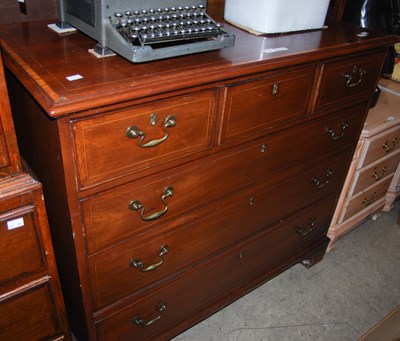 Lot 940 - A late 19th / early 20th century mahogany and...