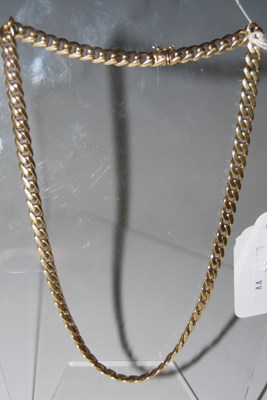 Lot 73 - A 9ct gold necklace, 34.8 grams.