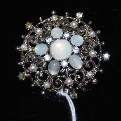 Lot 82 - A vintage white metal Hollywood costume...